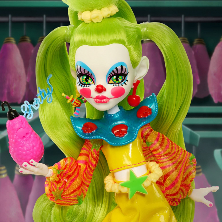 Monster High Skullector Killer Klowns from Outer Space Shorty doll