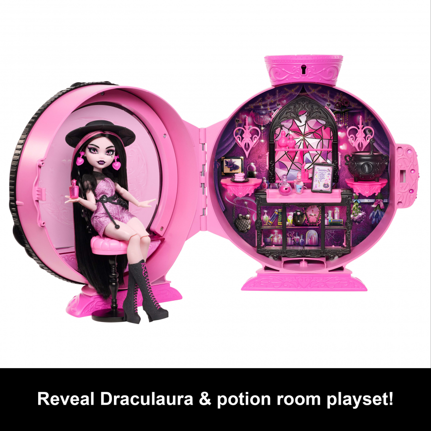 Monster High Potion Reveal Playset with Draculaura Doll