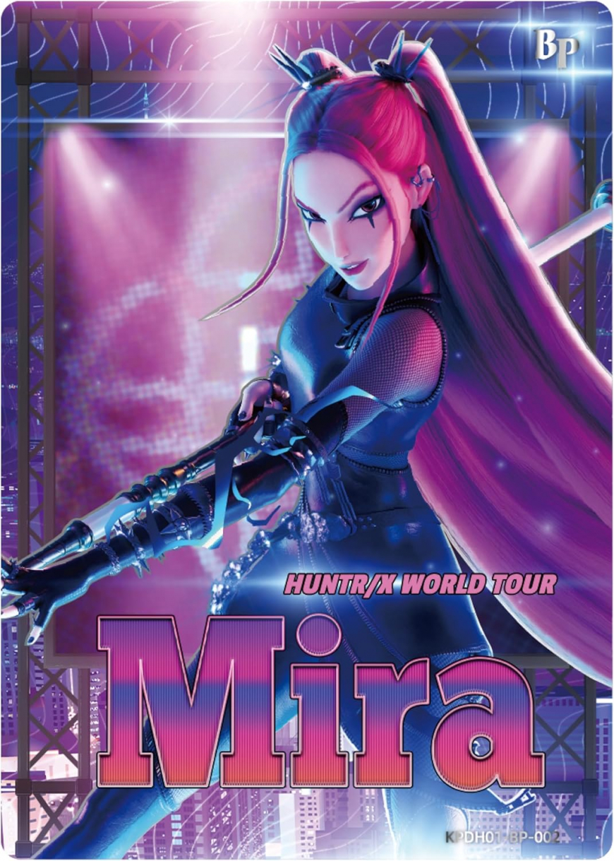 KPop Demon Hunters Collectible Trading Cards from KAYOU