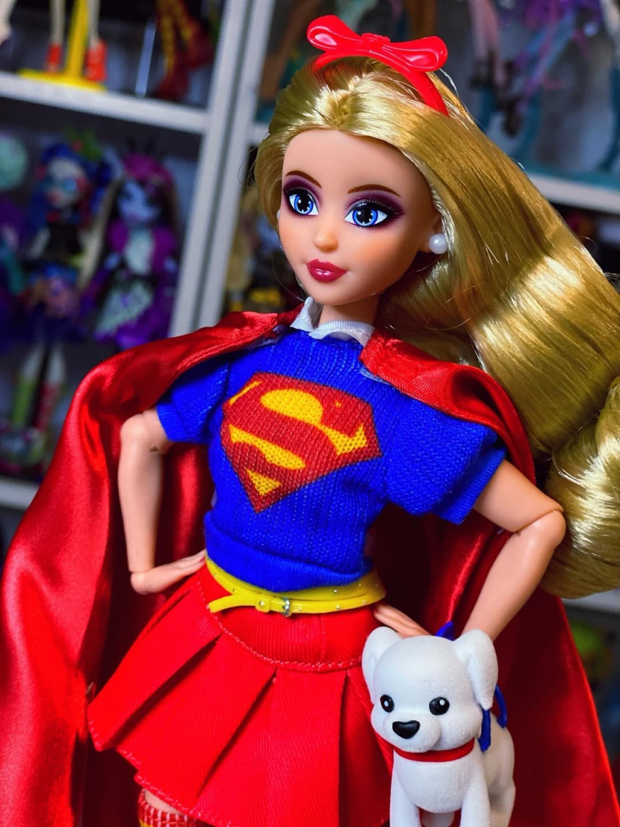 DC Fashion Dolls collection from JAKKS Pacific Harley Quinn, Poison Ivy, Catwoman, and Supergirl
