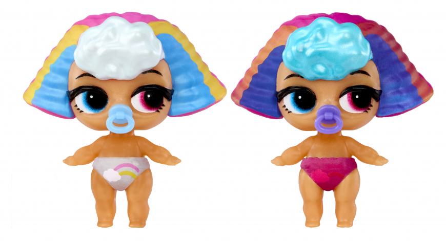 LOL Surprise Bubbly Surprise Baby Sisters dolls
