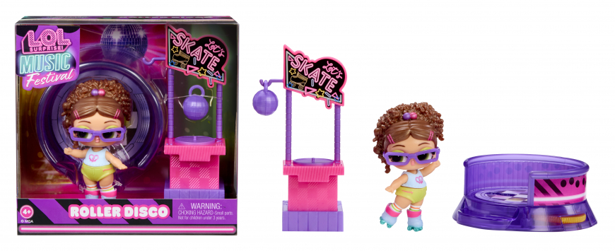 LOL Surprise Music Festival Furniture Packs with dolls
