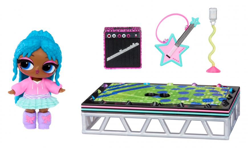 LOL Surprise Music Festival Furniture Packs with dolls