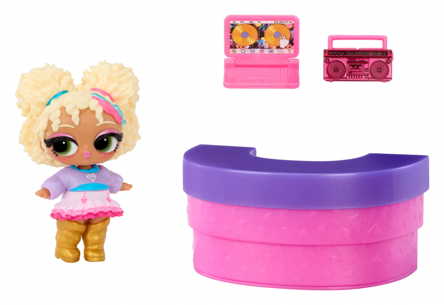 LOL Surprise Music Festival Furniture Packs with dolls