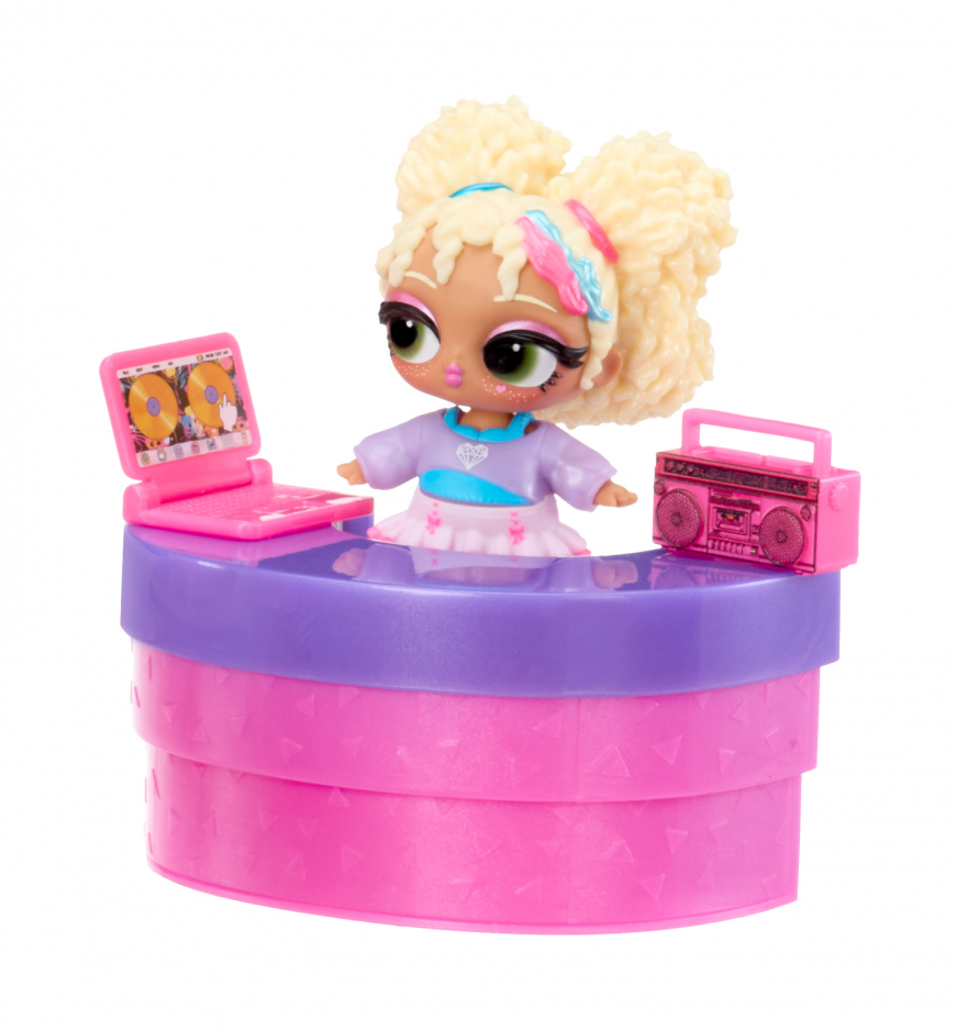 LOL Surprise Music Festival Furniture Packs with dolls