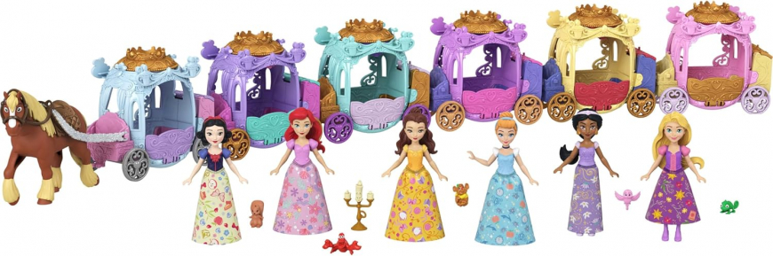 Disney Princess Cariage Reveal dolls