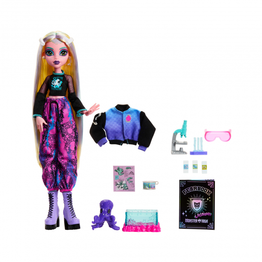 Monster High Fearbook Lagoona Blue doll 2026 JML45