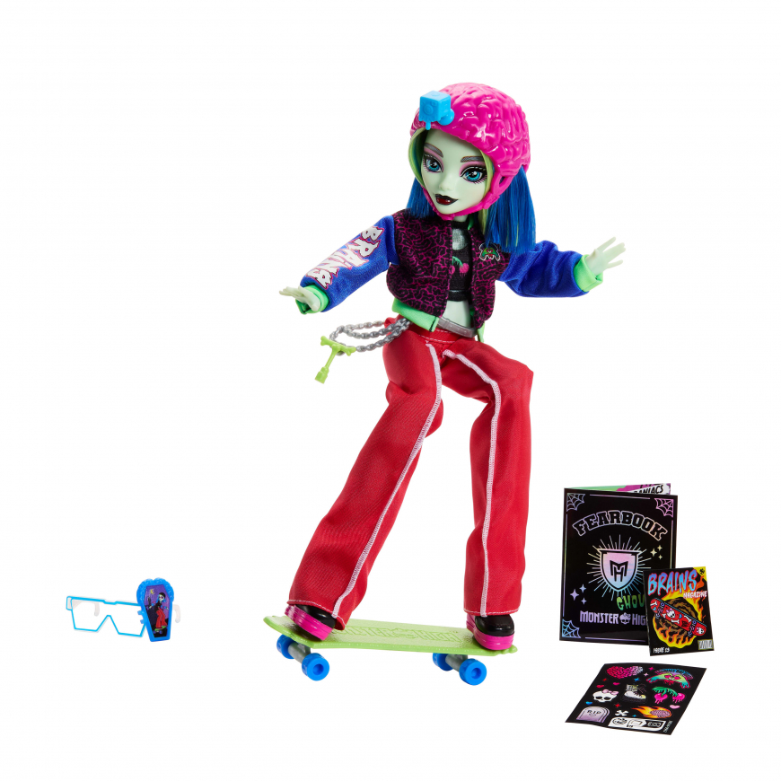 Monster High Fearbook Ghoulia Yelps doll 2026 JML44