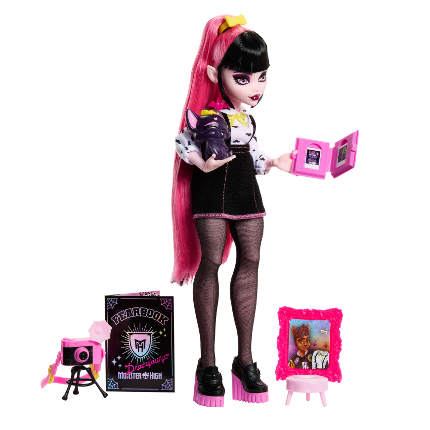 Monster High Fearbook Draculaura doll 2026 JML43