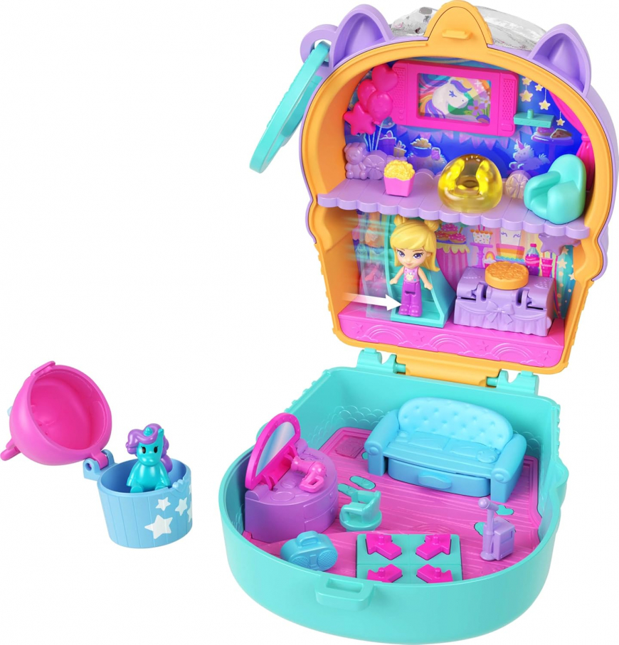 Polly Pocket Dream Treat Unicorn Compact