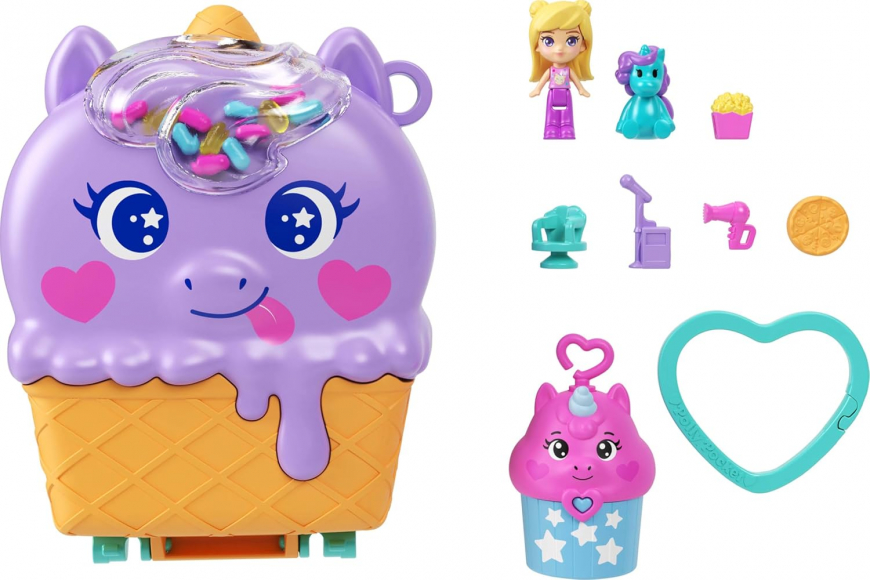 Polly Pocket Dream Treat Unicorn Compact