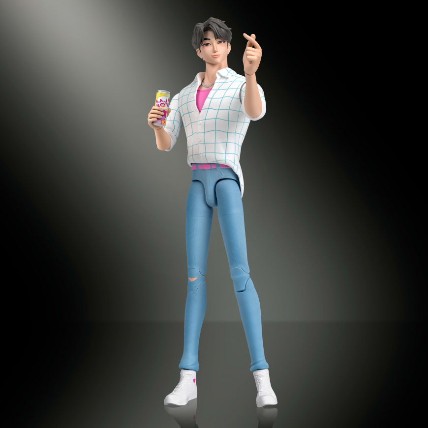 Mattel KPop Demon Hunters Saja Boys Jinu 6.7-inch Action Figure