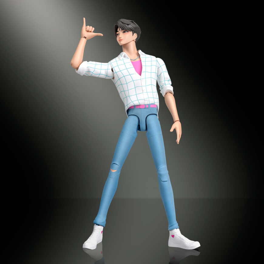 Mattel KPop Demon Hunters Saja Boys Jinu 6.7-inch Action Figure