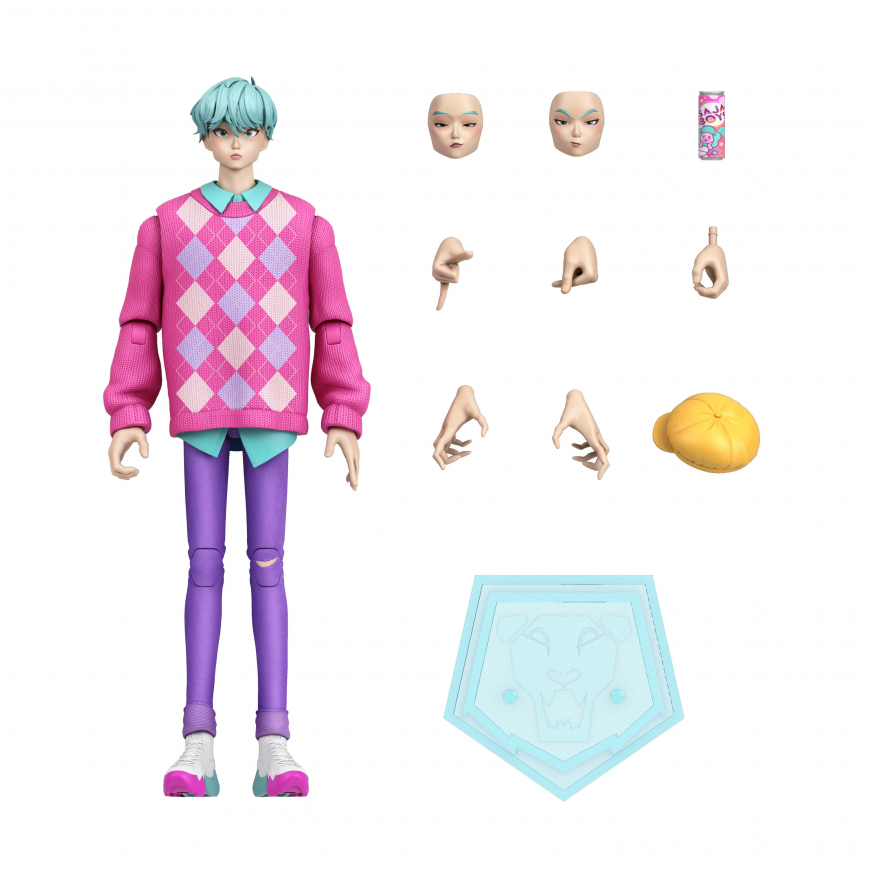 Mattel KPop Demon Hunters Saja Boys Baby 6.5-inch Action Figure