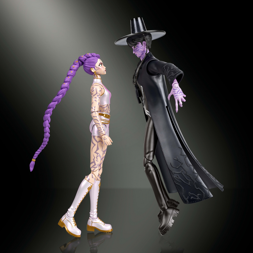 Mattel KPop Demon Hunters Rumi & Jinu Final Battle Action Figure Set