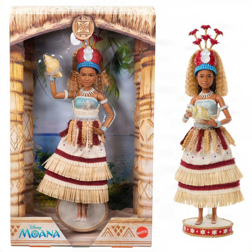 Mattel Moana Live Action Collector doll in Ceremonial Look
