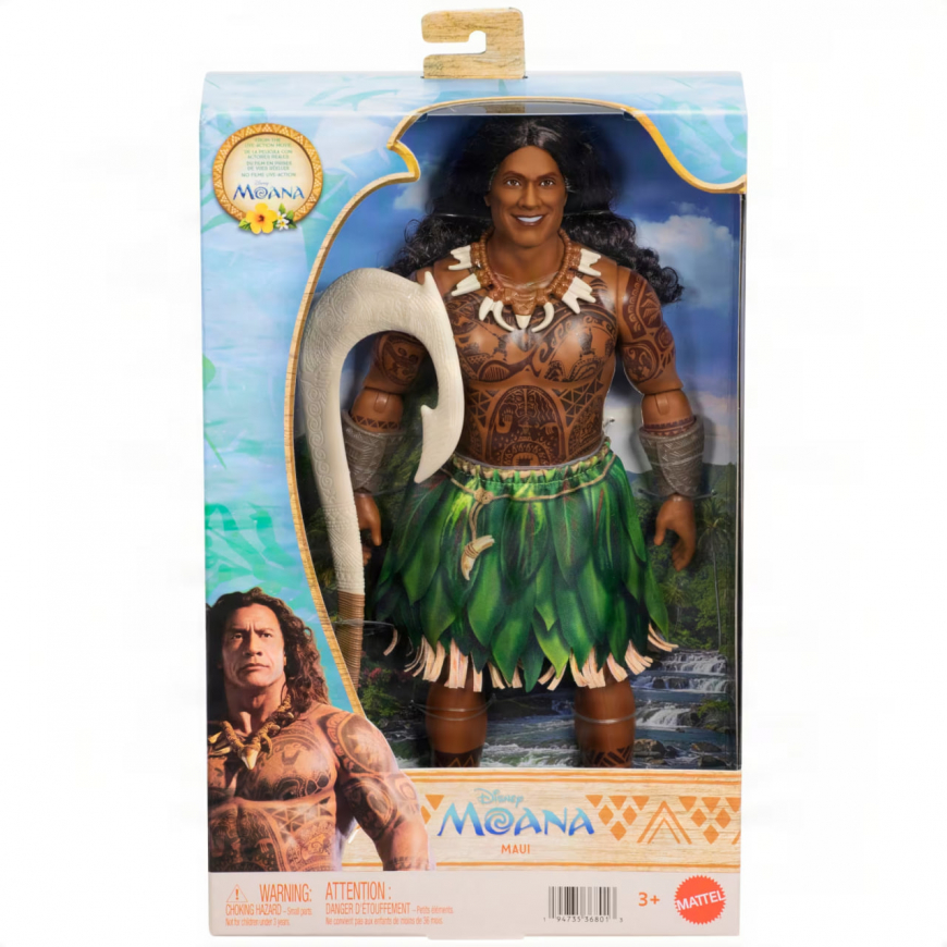 Mattel Moana Live Action Maui Fashion doll