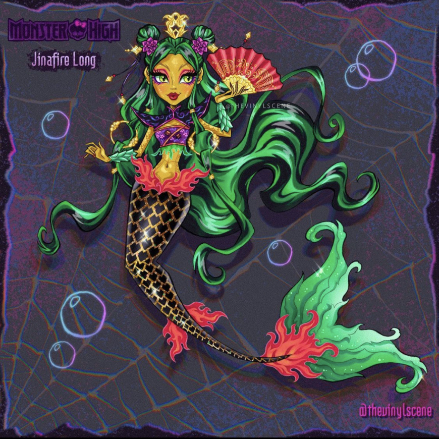 Monster High mermaids art pictures