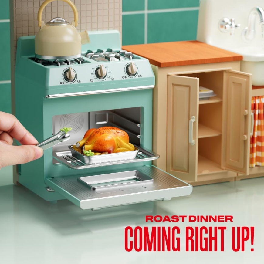 Mini Brands Really Works Magic Cook Kitchen Playset