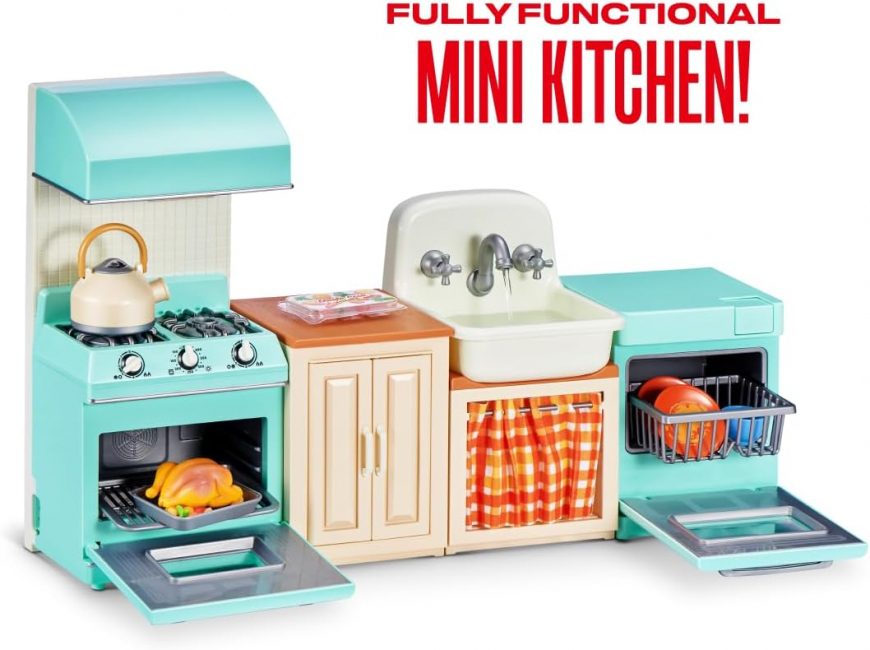 Mini Brands Really Works Magic Cook Kitchen Playset