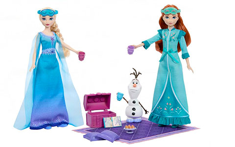 Mattel Disney Frozen Slumber Sister dolls