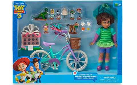 Disney Store Toy Story 5 doll sets for Bonnie and Blaze
