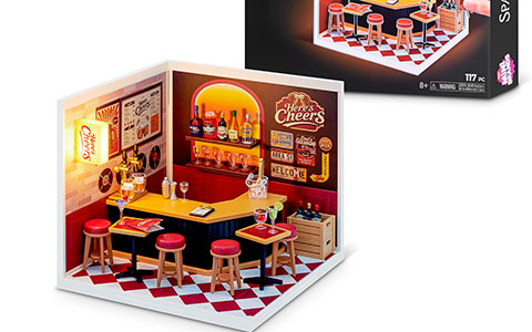 Mini Brands Mini Spaces Here’s Cheers Bar By ZURU