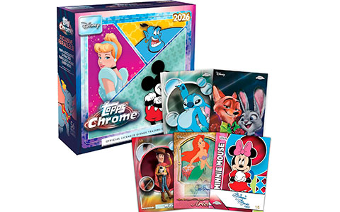 2026 Topps Chrome Disney trading cards