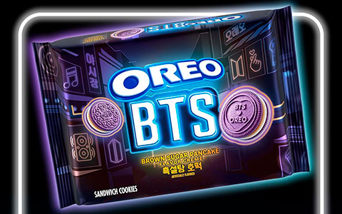 OREO BTS Brown Sugar Pancake Cookies Limited Edition