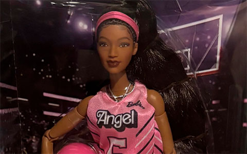 Barbie Signature Angel Reese doll