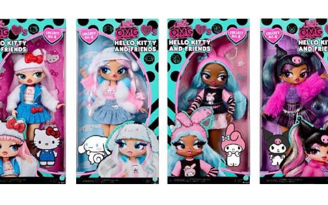 LOL OMG Hello Kitty & Friends dolls