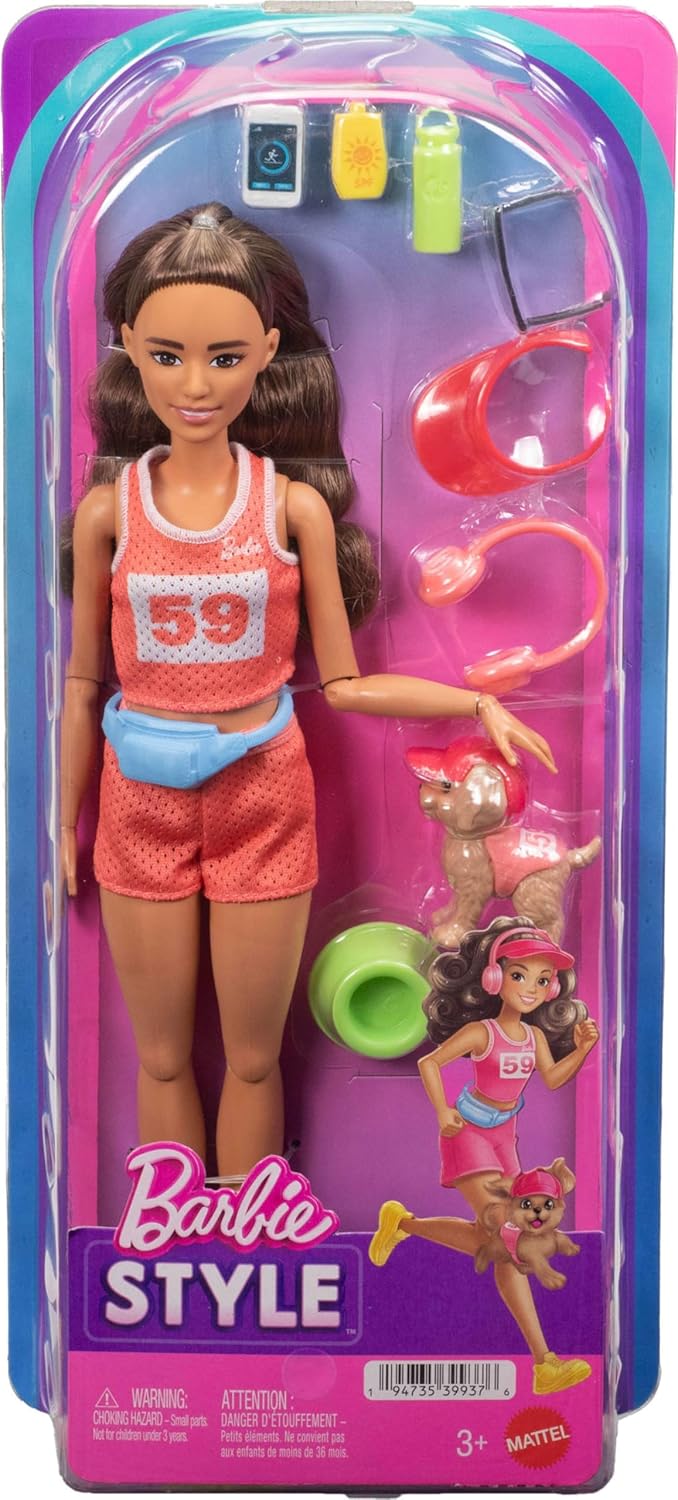 Barbie Style Made to Move Wellness Runner Doll