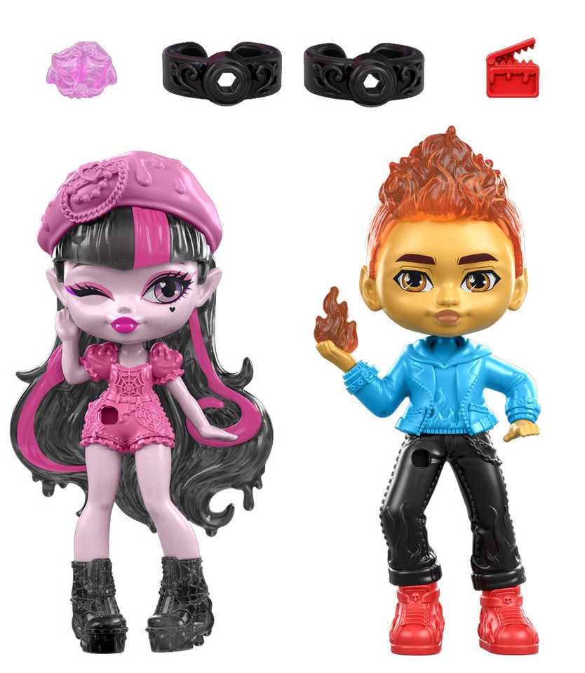 Monster High Little Frights Fearbook 2-Pack figures