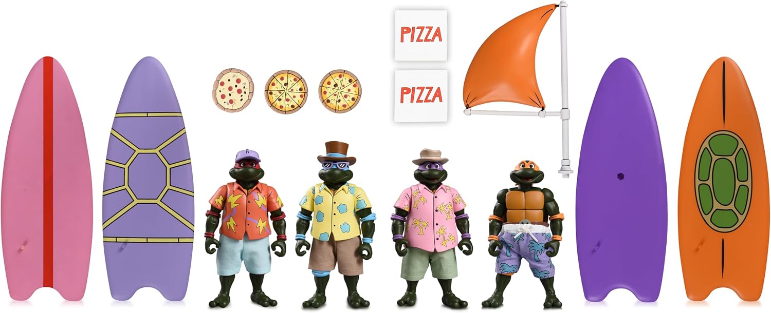 Teenage Mutant Ninja Turtles (Cartoon) Bodacious Beach Bros. 2025