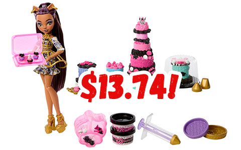 Monster High Scary Sweet Birthday Clawdeen Wolf Cake Kit