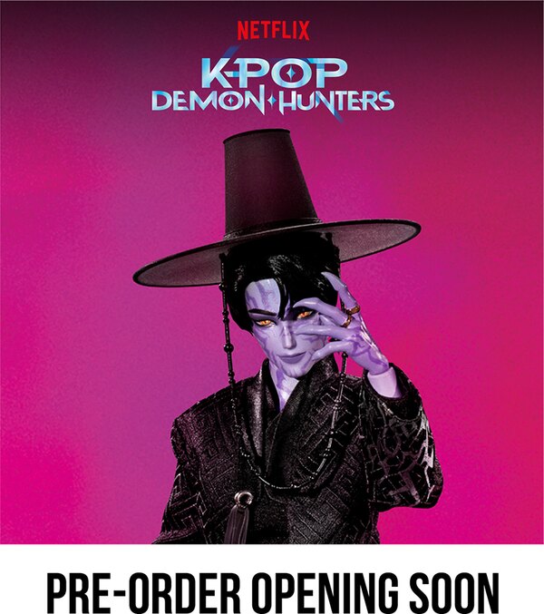 KPop Demon Hunters collector Demon Jinu Your Idol doll from Mattel