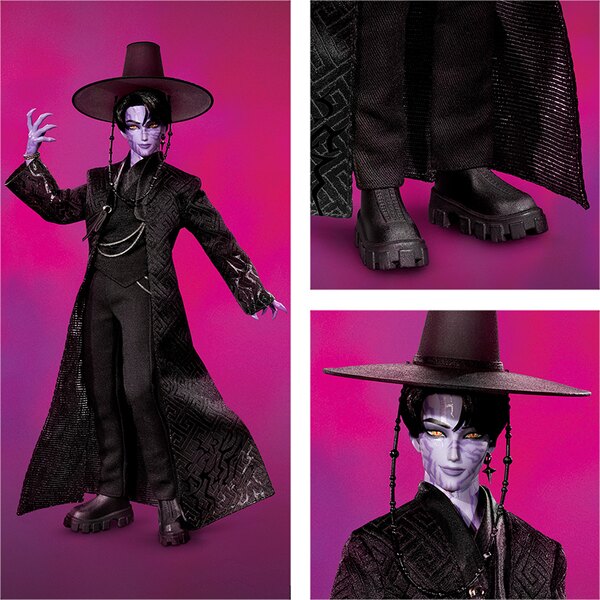 KPop Demon Hunters collector Demon Jinu Your Idol doll from Mattel