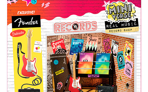 MGA's Miniverse Real Music Record Shop
