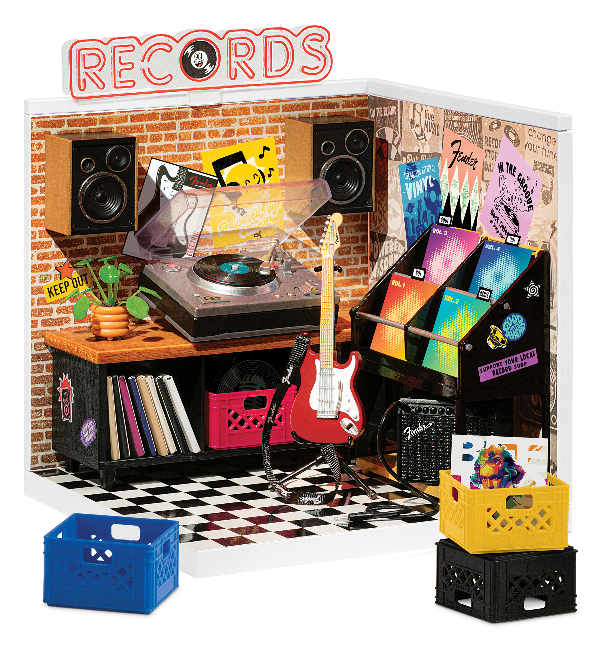 MGA's Miniverse Real Music Record Shop - YouLoveIt.com