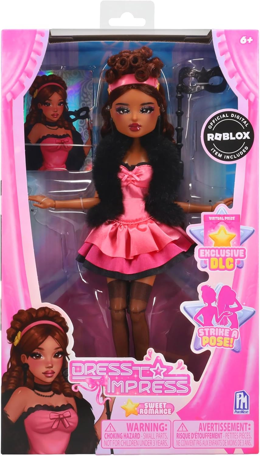 Dress To Impress Sweet Romance Fashion Doll