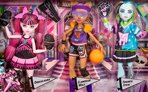 Monster High G3 Ghoul Spirit 3-Pack doll set 2026