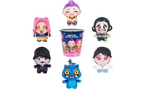 Kpop Demon Hunters 4" Mini Collectible Plushes