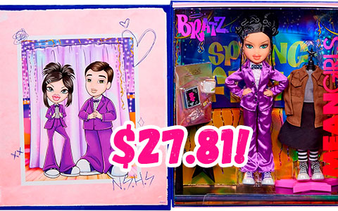 Bratz X Mean Girls Spring Fling Janis doll on sale