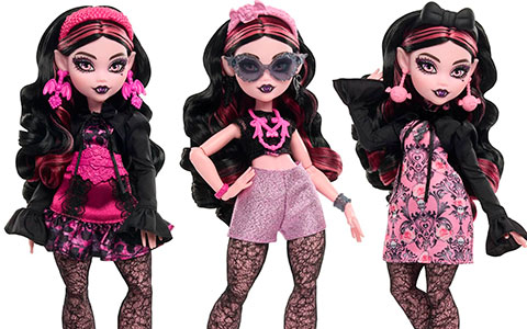 Monster High Skulltimate Secrets Ultimate Skulltimate playset with Draculaura doll