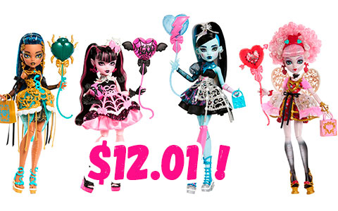 Monster High Scary Sweet Birthday dolls