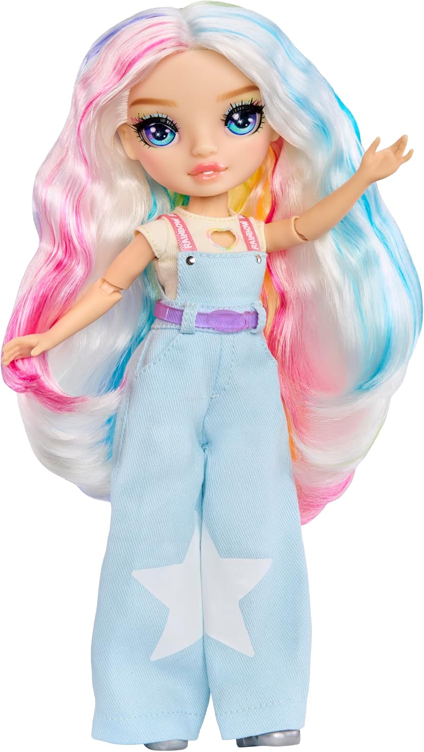Rainbow High Junior High Bestie Babysitters Amaya Raine (Rainbow) doll