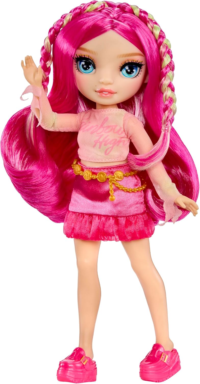 Rainbow High Junior High Bestie Babysitters Stella Monroe (Fuschia) doll