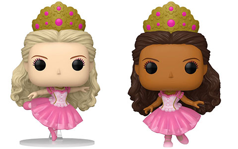 Funko Pop Barbie in the Nutcracker figures