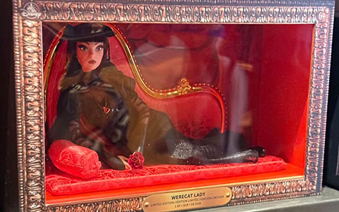 Disney Limited Edition Haunted Mansion Werecat Lady doll