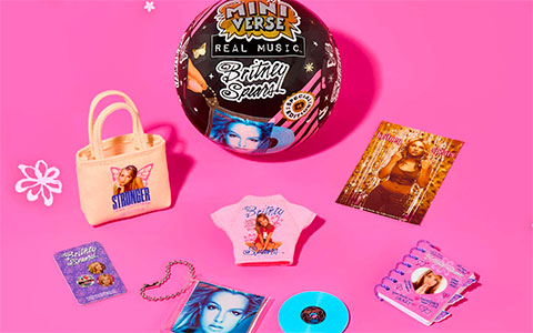 MGA's Miniverse Real Music Britney Spears Special Edition